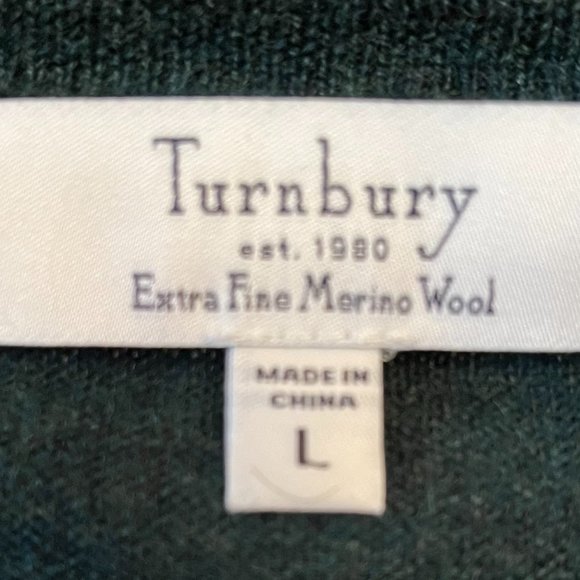 Turnbury Extra Fine MERINO WOOL SWEATER - Picture 3 of 4